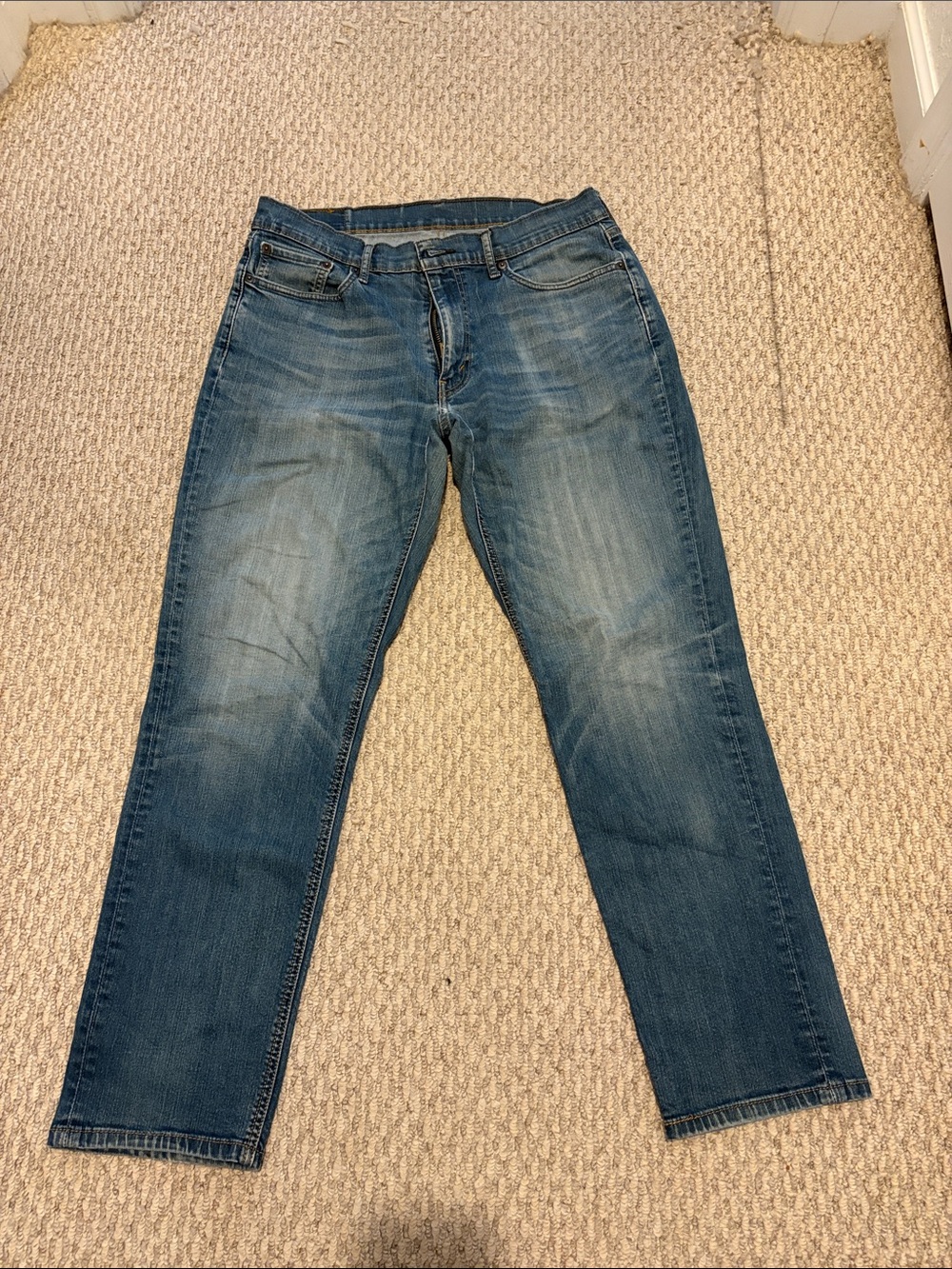 Levi's Men's Straight Leg Blue Jeans